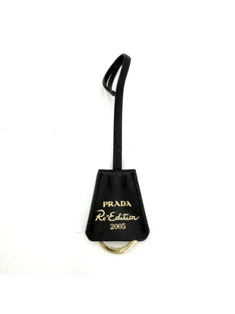 Prada Re Edition 2005 Re-Nylon Mini Bag Shoulder Nylon Black Gold